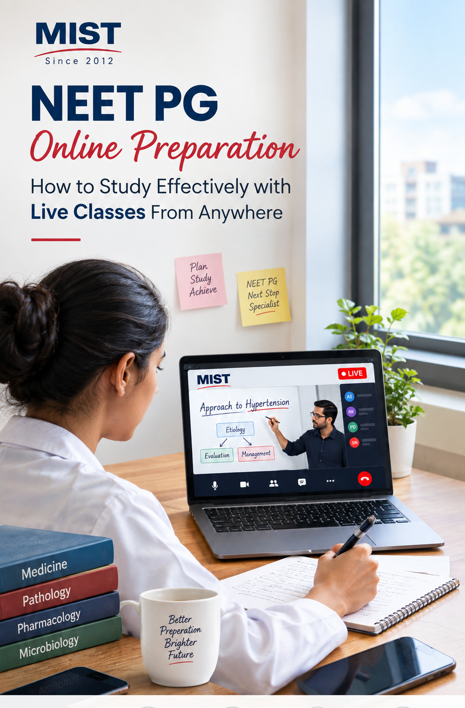 NEET PG Online Preparation: How to Study Effectively with Live Classes From Anywhere